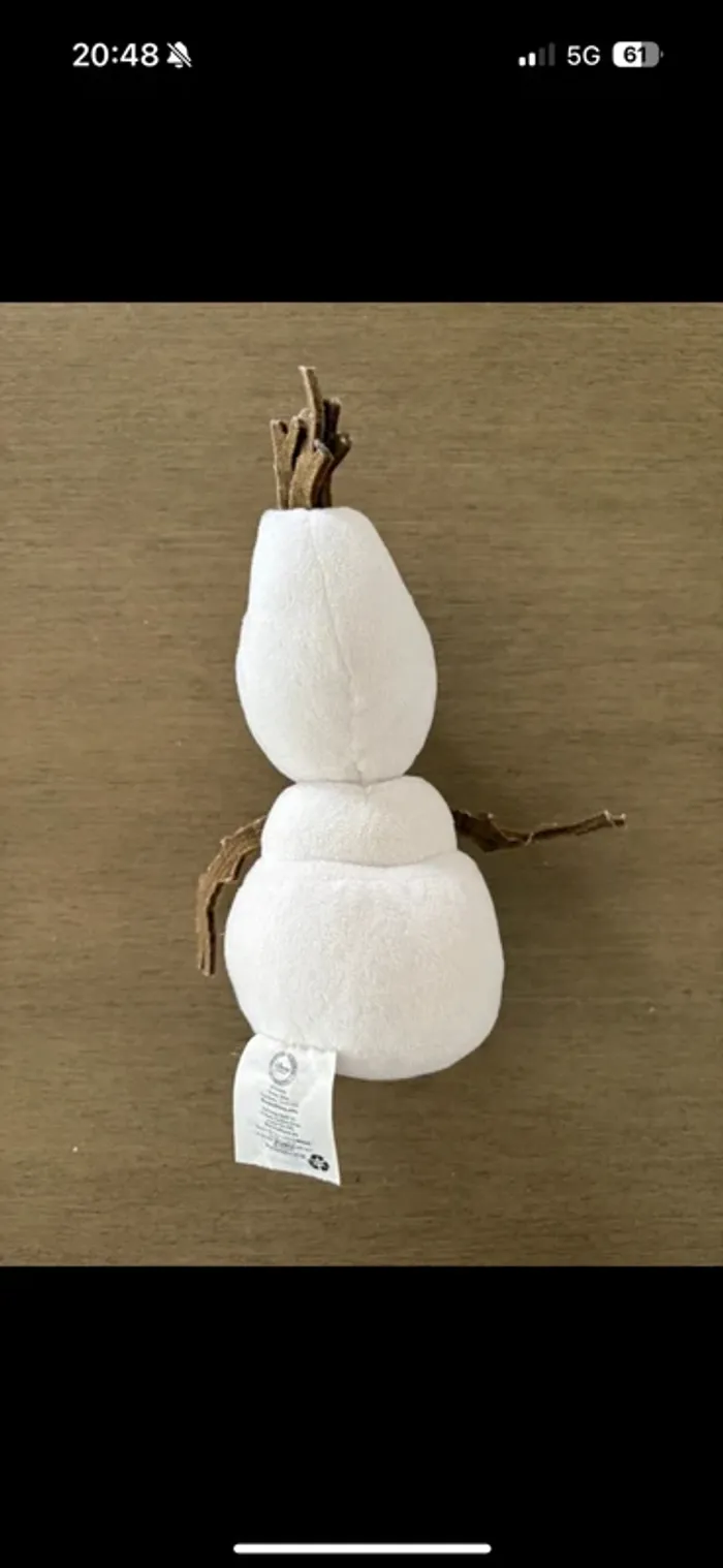 Peluche Disney Olaf Reine des neiges - photo numéro 10