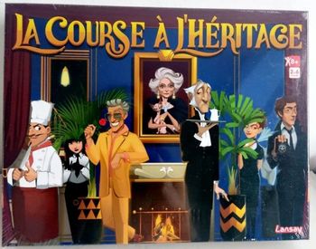 Jeu de société la course à l'héritage neuf