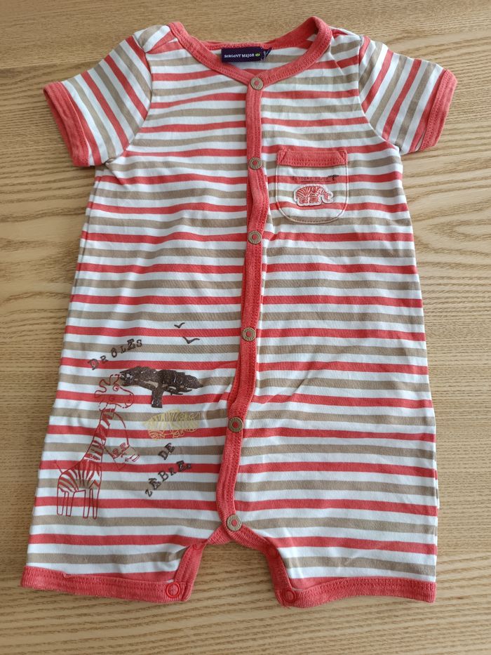 Combishort Sergent Major 6 mois