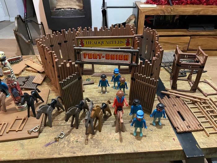 Playmobil vintage western fort union - photo numéro 4