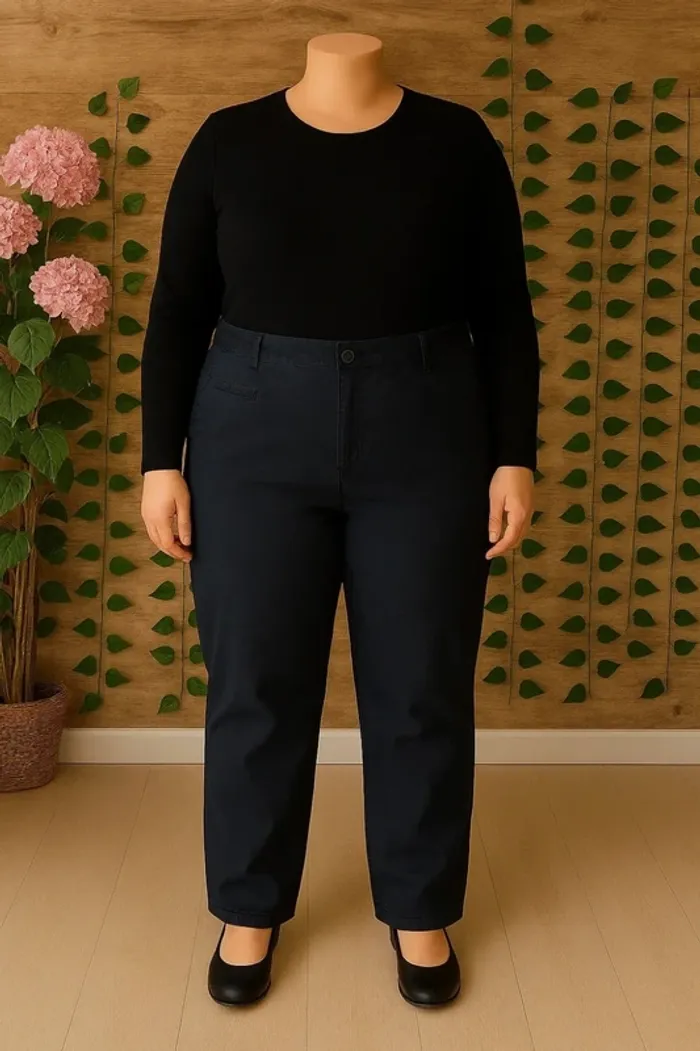 🌸Pantalon marine Mango Basic Taille 40🌸