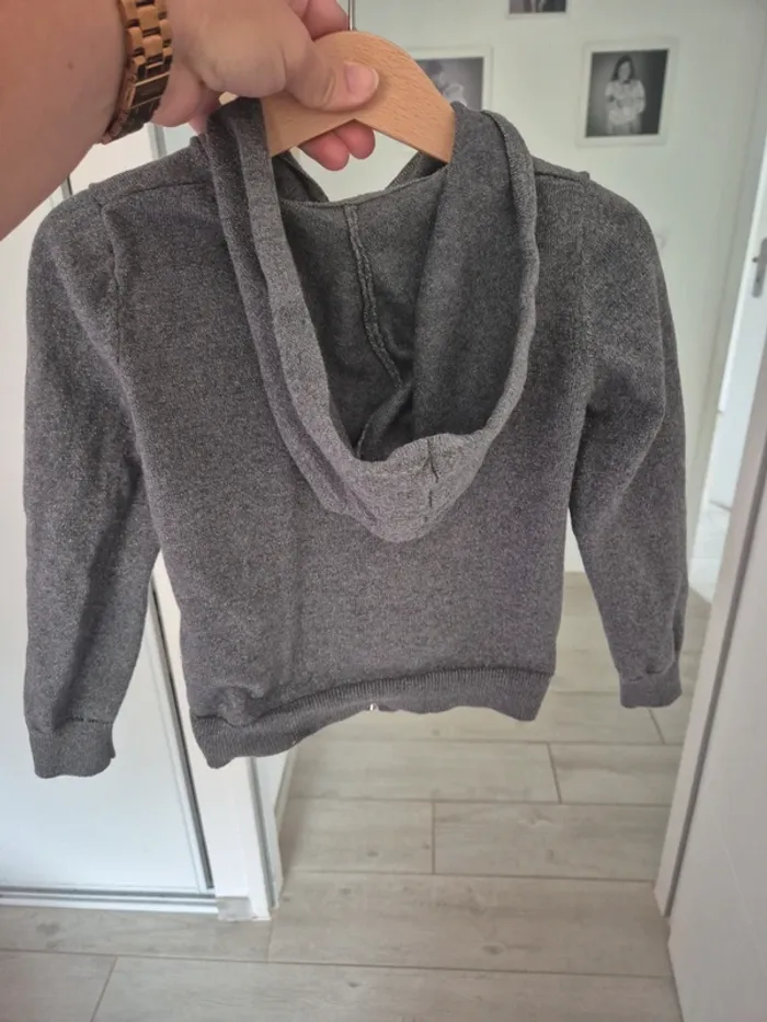 Gilet gris / argenté Monoprix Kids 6 ans - photo numéro 6
