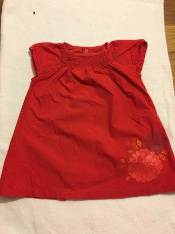 Robe manche courte 12 mois