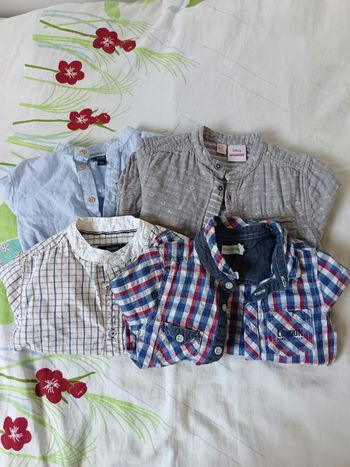 Lot de 4 chemises taille 3 ans