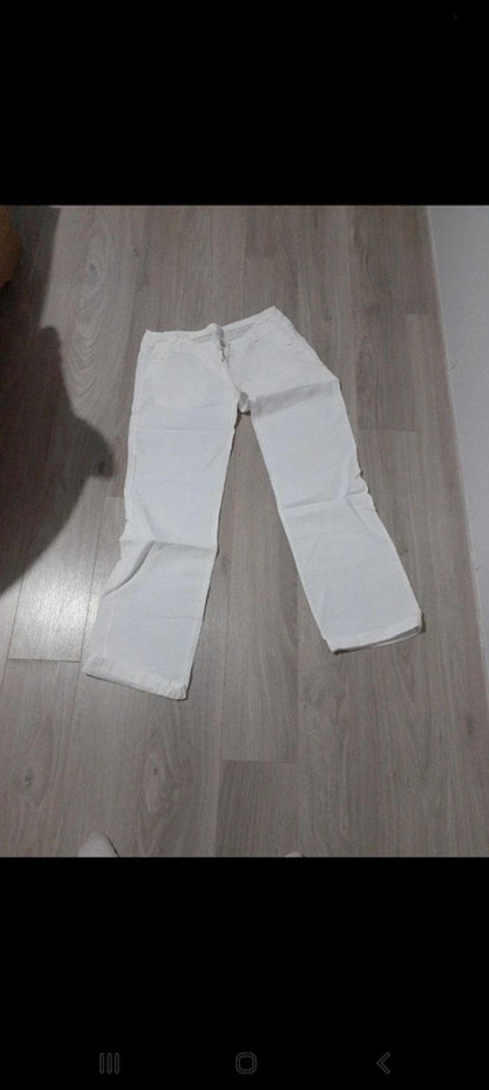 Pantalon lin taille m