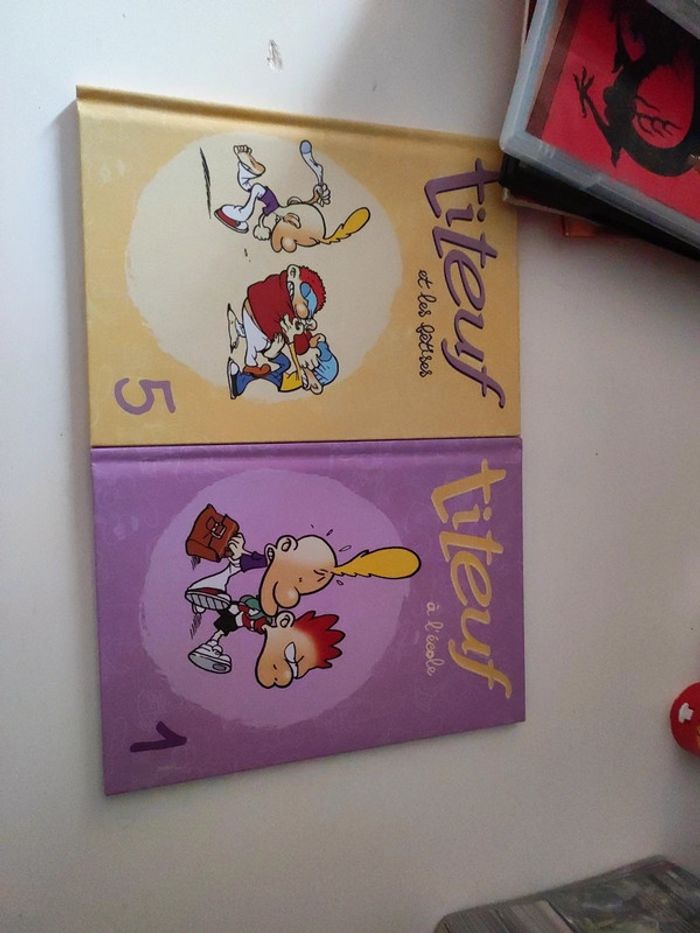 Lot de 2 livres Titeuf
