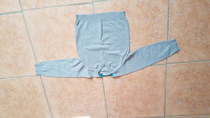 Pull fin garçon 4 ans gris Kidkanaï - photo numéro 1