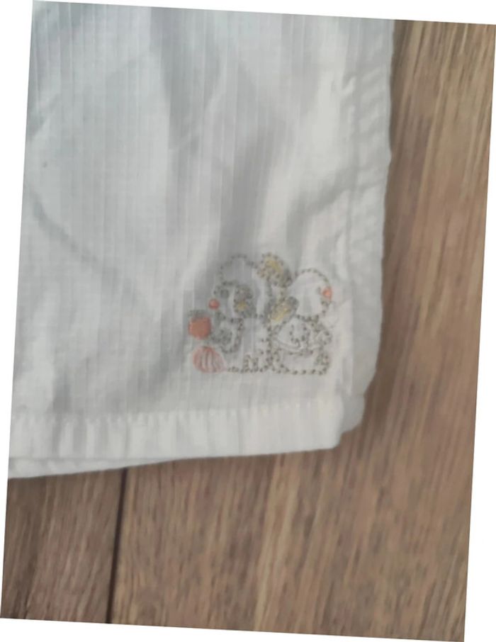 Chemise blanche mon premier major 9 mois - photo numéro 2