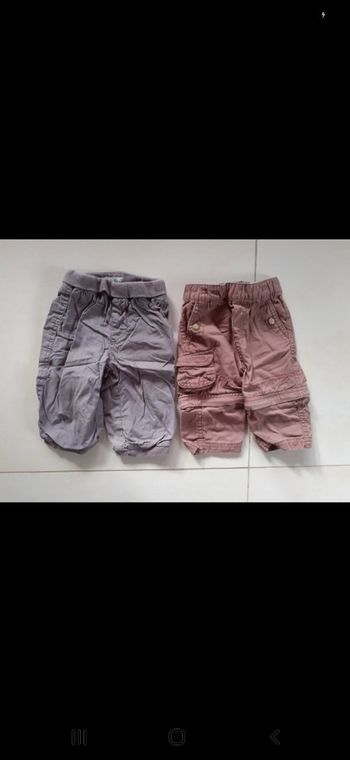 Lot de 2 pantalons