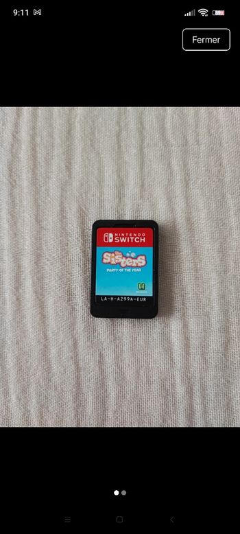 Jeu Switch les sisters.