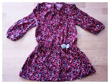 Robe 18 mois léopard
