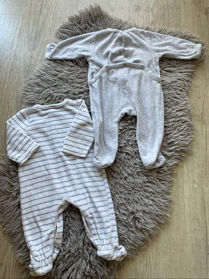 Lot de 2 pyjamas chaud - 3 mois - photo numéro 6