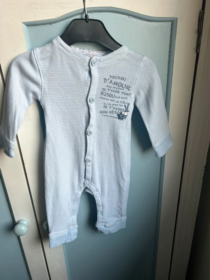 Pyjama une pièce /combinaison coton ,6 mois