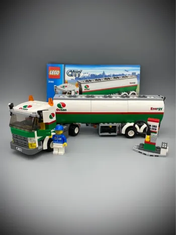 LEGO City 3180 - Tanker Truck - Complet avec Notice