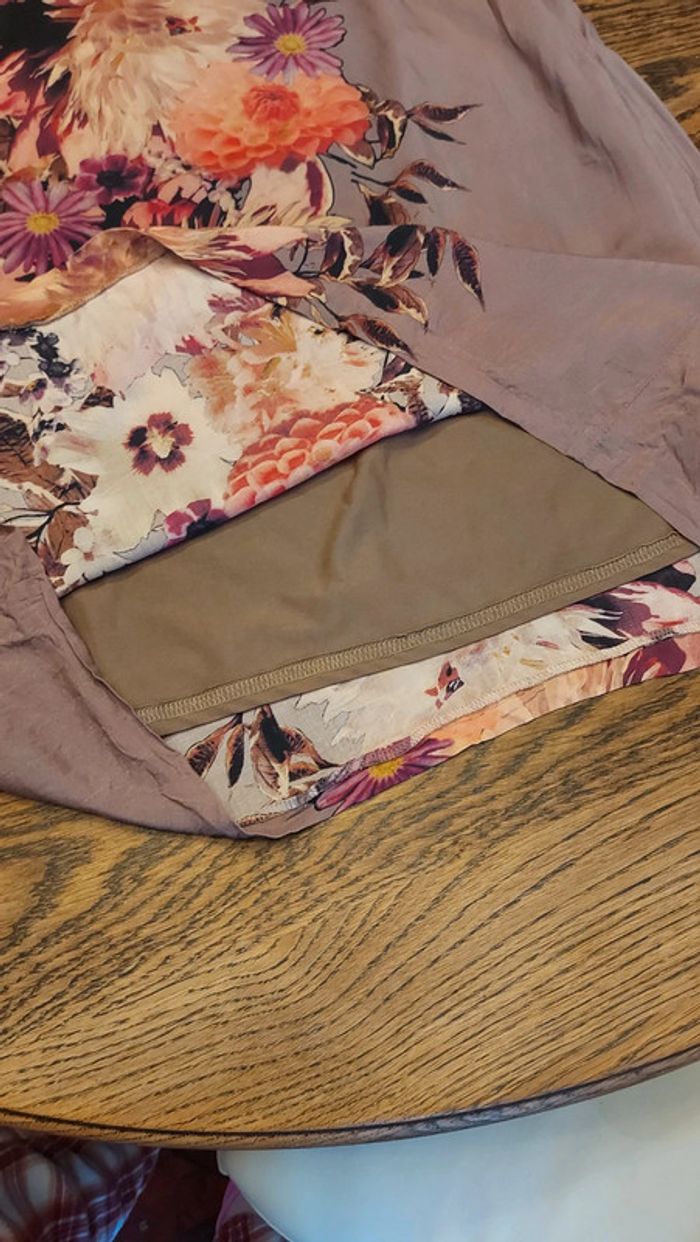 Robe lila fleuries Libelle Femmes fr 46 be 44 - photo numéro 14