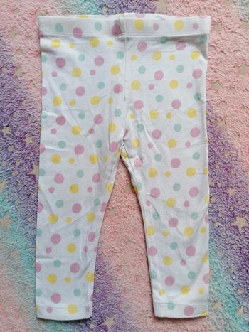 Pantalon leggins fille taille 6-12 mois
