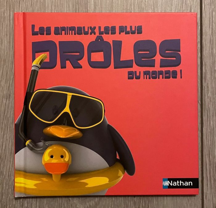 Lot de 2 livres pour enfants Nathan « La piste du désert » et « les animaux les plus drôles du monde - photo numéro 6