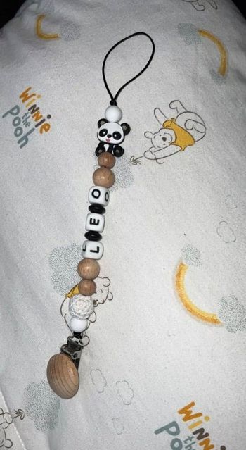 Attache tétine personnalisé