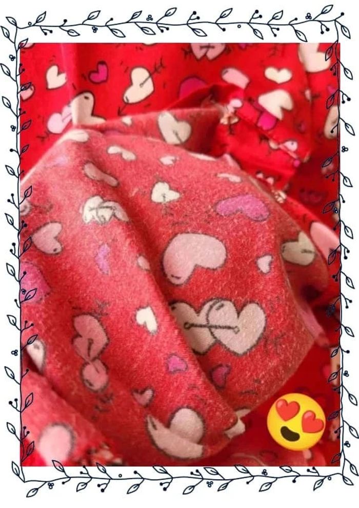 Chemise de nuit motif cœur vintage - photo numéro 7