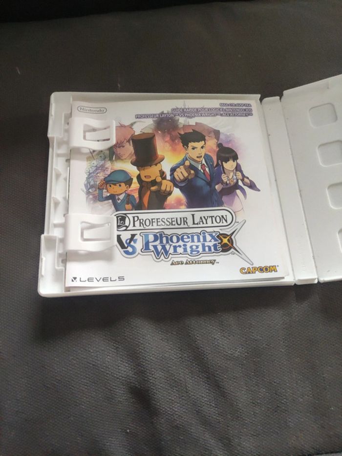 Professeur Layton vs phoenix Wright nintendo 3 ds - photo numéro 3