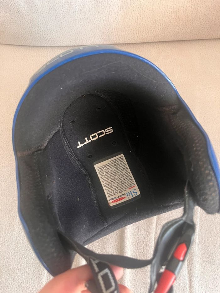 Casque de ski bleu Scott taille xs 52-53 - photo numéro 3
