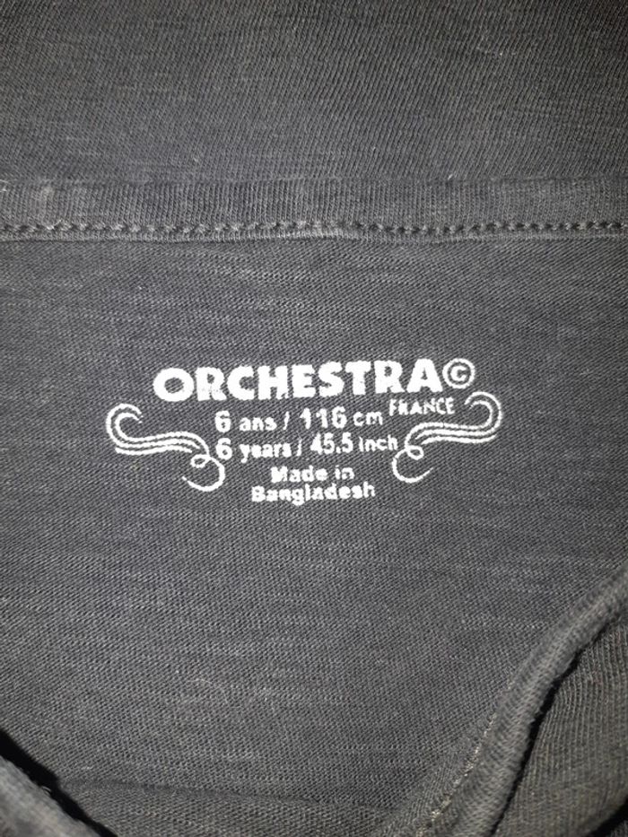 Tee-shirt Débardeur 6 ans Orchestra - photo numéro 2