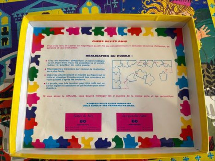 Puzzles vintage cendrillon - photo numéro 2