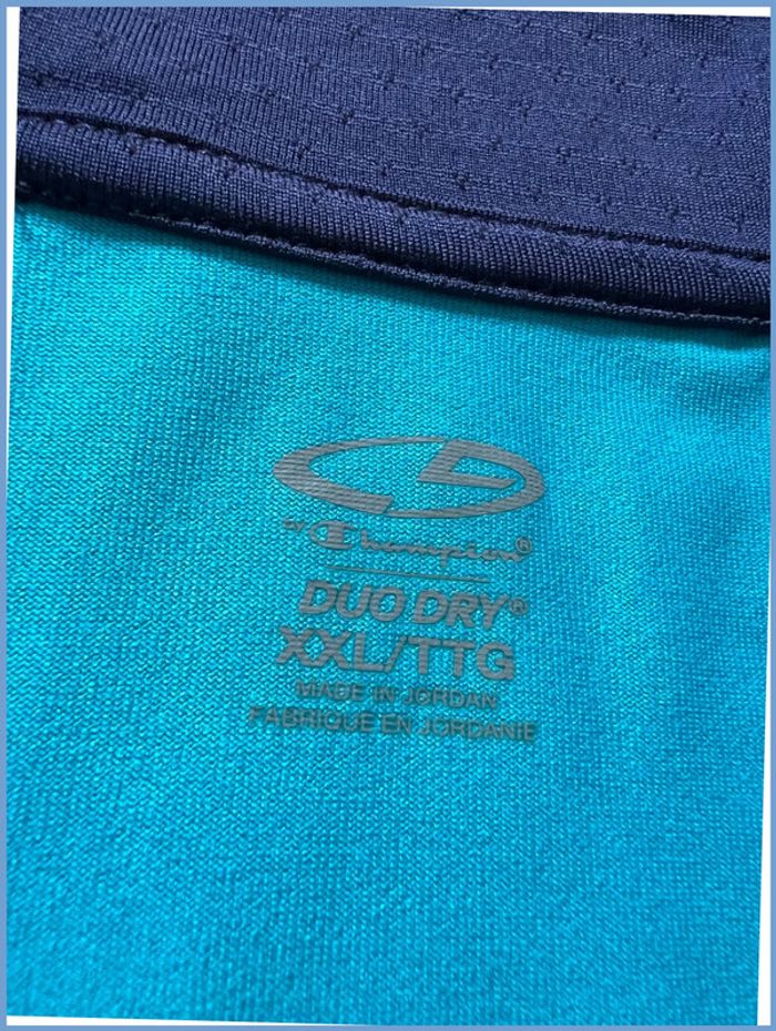 Sweat de sport running cyclisme Champion Bleu et Violet Taille XXL - photo numéro 8