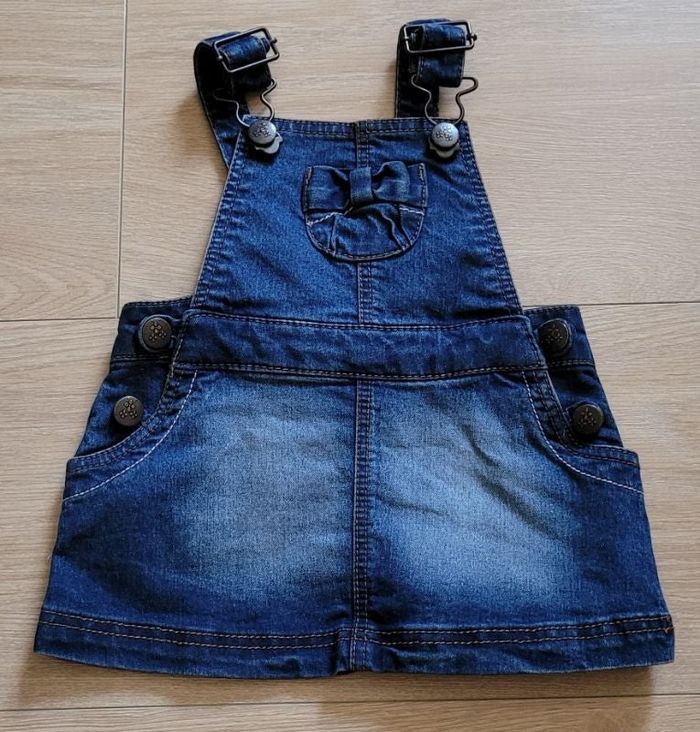 Robe en jean salopette "Tex baby" 3M
