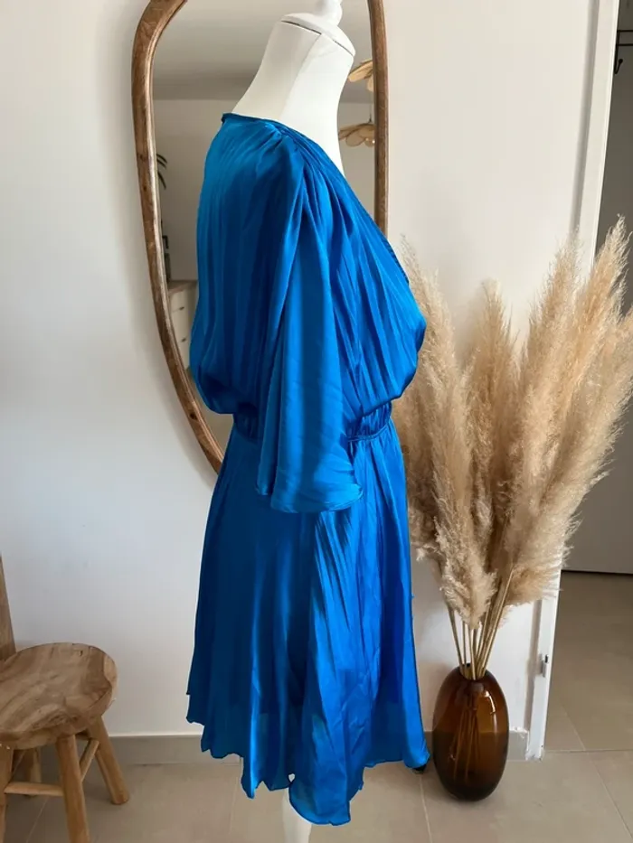 Combi short bleu électrique Zara neuf - photo numéro 5