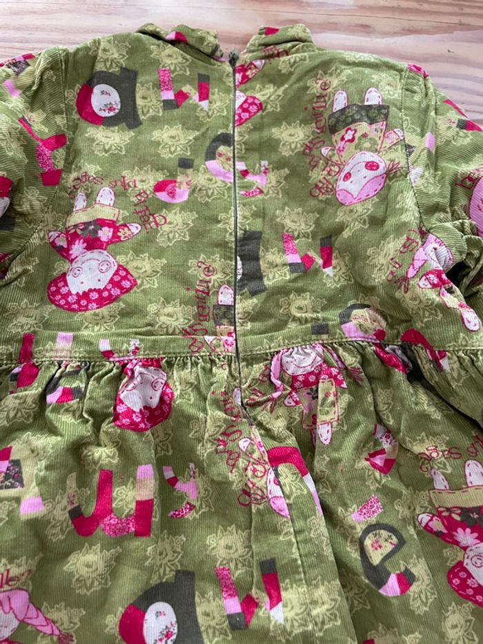 Robe velours 18 mois confetti - photo numéro 4