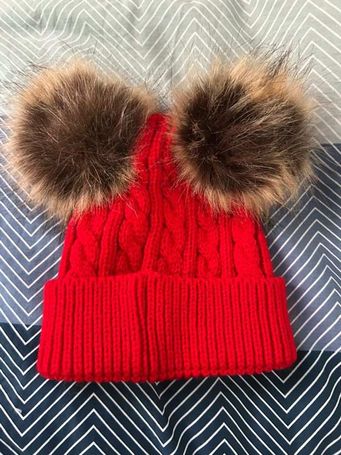 Bonnet rouge enfant - photo numéro 2
