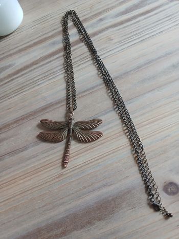 Collier chaîne pendentif papillon 🦋 cuivre