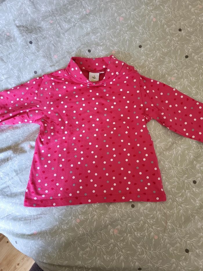 Ensemble salopette T-shirt ML Minnie 18 mois - photo numéro 5