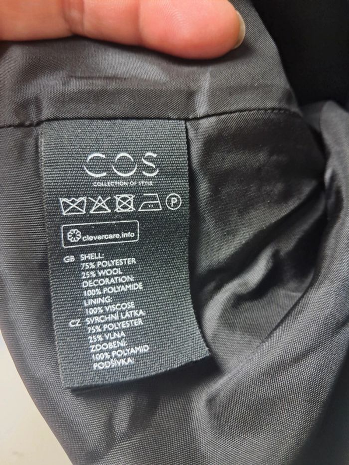 COS robe noire T.38 neuve - photo numéro 11