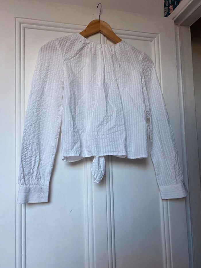 Blouse dos ouvert