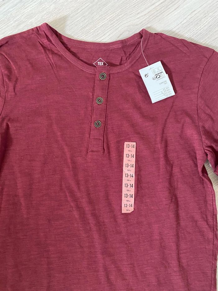 Tee shirt T-shirt Tex taille 14 ans Neuf - photo numéro 2