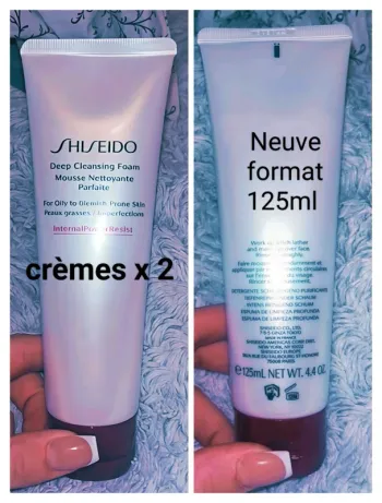 2 tubes de crème Shiseido NEUVES