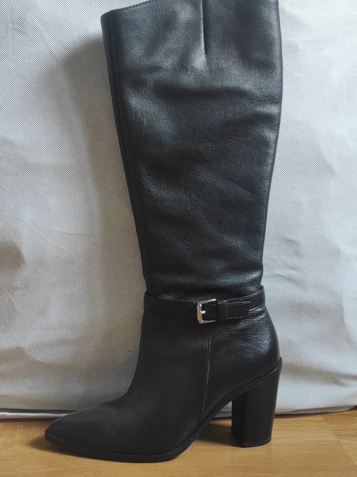 Bottes cuir femme 37 - photo numéro 3