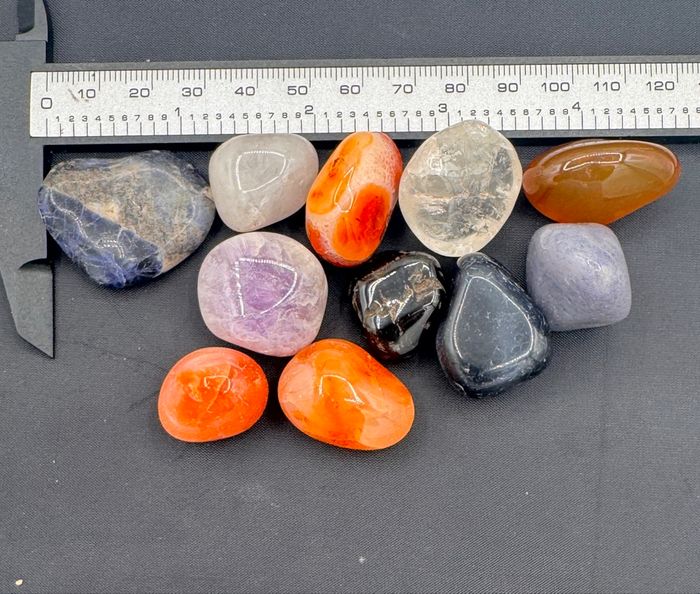 Lot 100 g pierres polies du Brésil - photo numéro 4