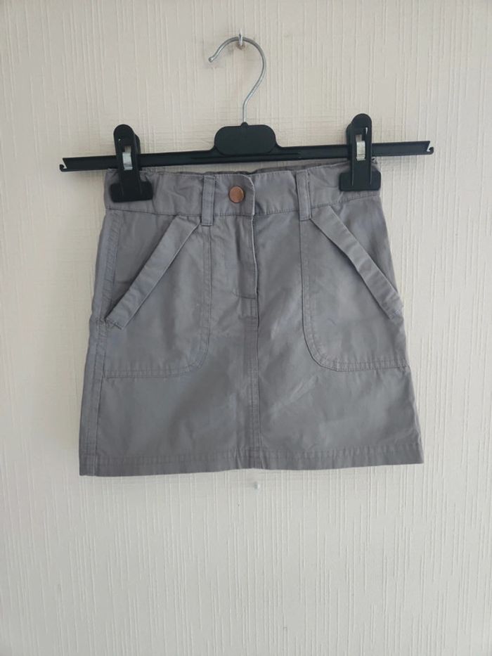 Jupe grise Lili Marelle 6 ans neuve