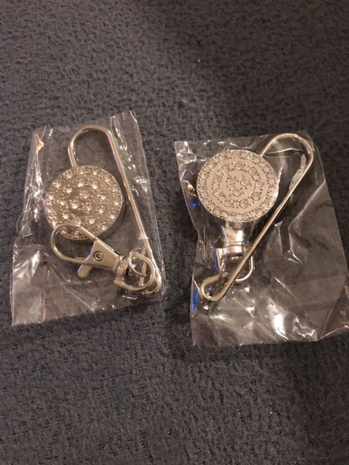 Lot de 2 accroches sac