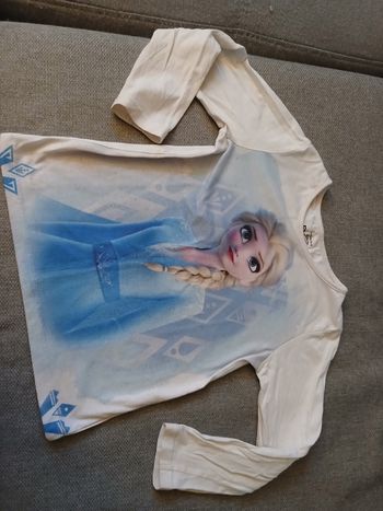 Tshirt reine des neiges 4 ans