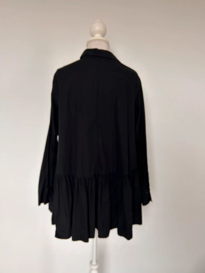 Chemise blouse Zara volant camicetta Camisa blusa shirt blusa camicia overhemd Folder manche - photo numéro 4