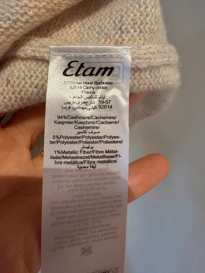 Pull en cachemire Etam taille XL - photo numéro 5