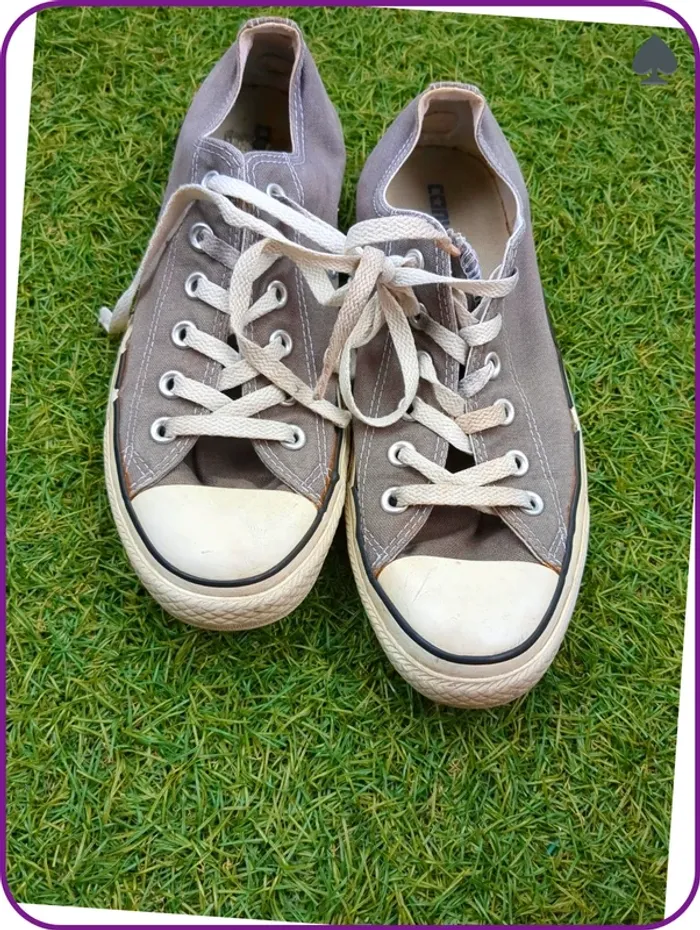 Converse courte homme Gris - photo numéro 1