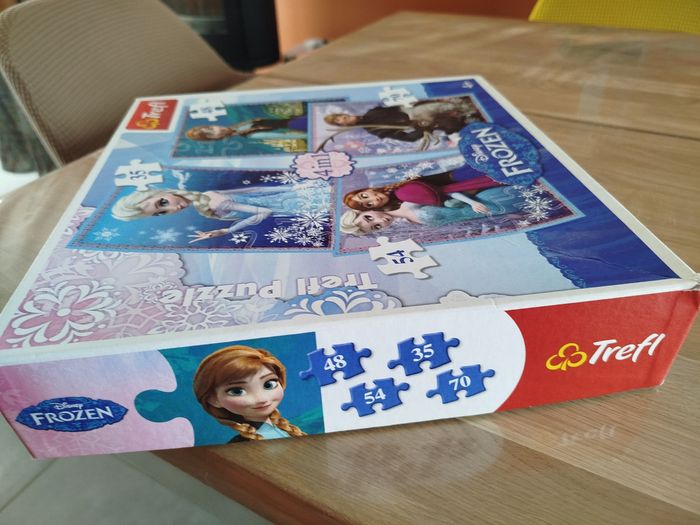 Lot puzzle reine des neiges - photo numéro 5