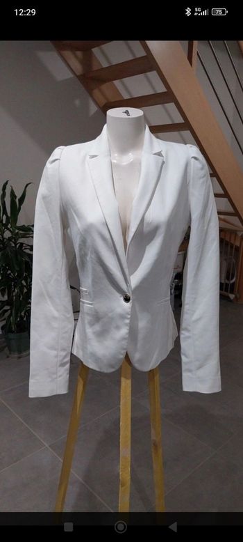 Blazer blanc grain de malice taille 36 