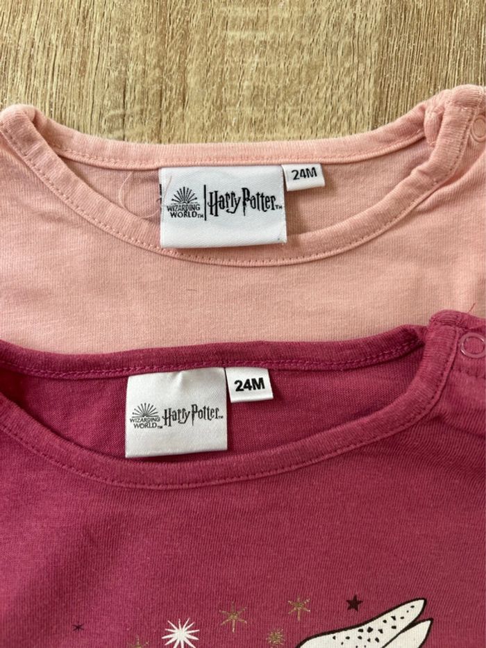 2 t-shirts bébé fille - photo numéro 2
