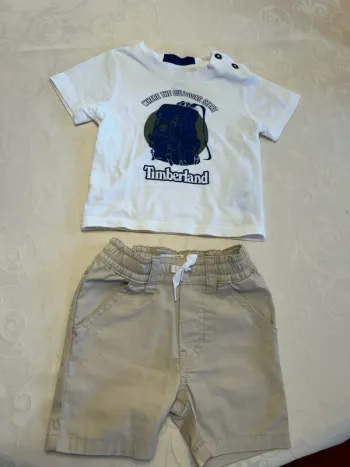Ensemble short / t-shirt Timberland - 9 mois